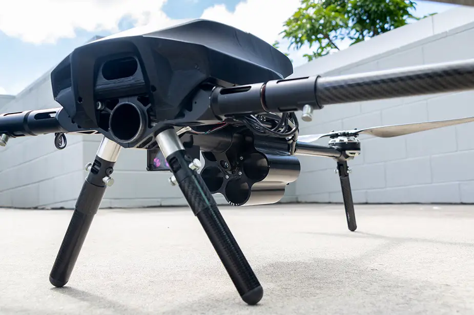 Skyborne Cerberus UAV completes first of type aerial firing demonstration 01