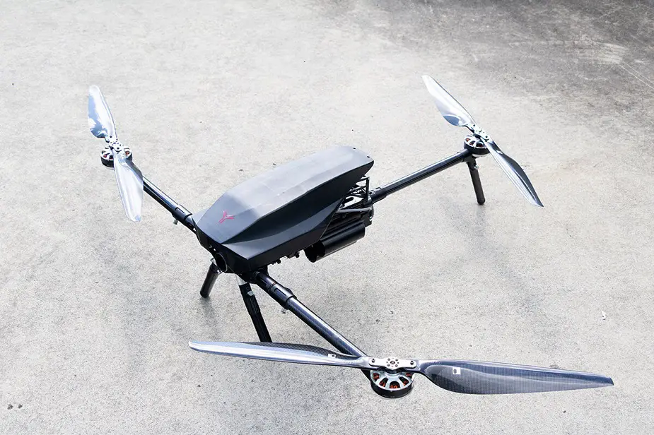 Skyborne Cerberus UAV completes first of type aerial firing demonstration 02