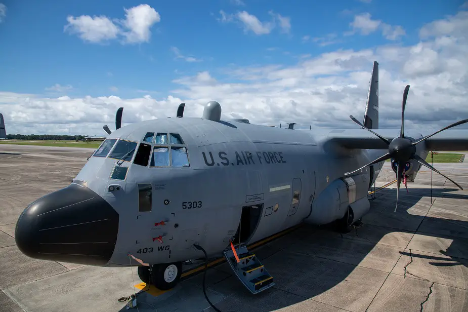 US Air Force Hurricane Hunters testing new SATCOM capabilities 01