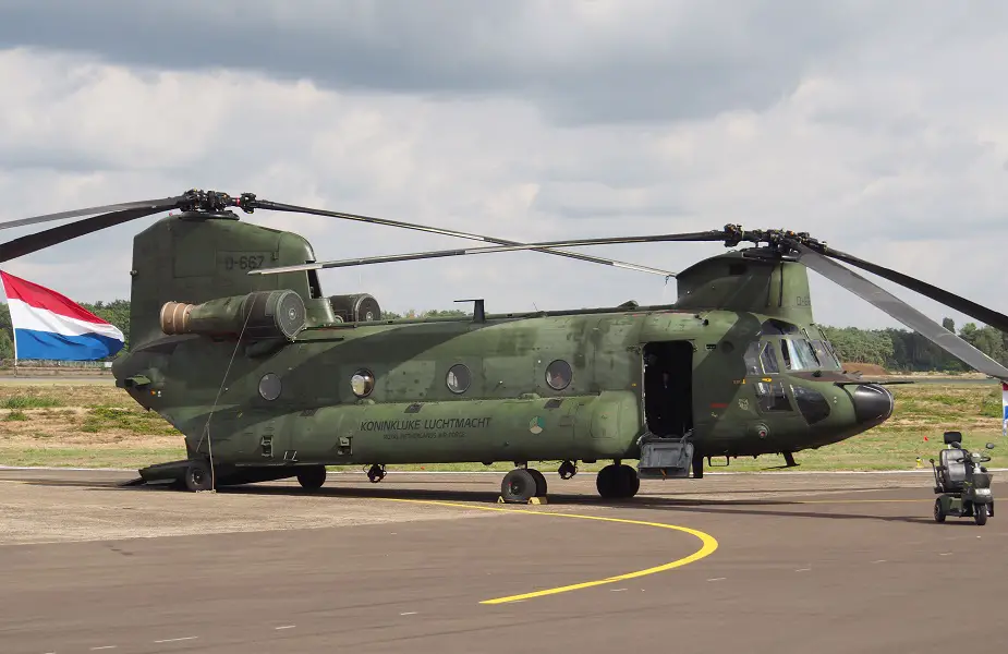Boeing accredited to maintain Chinooks for Royal Netherlands Air Force