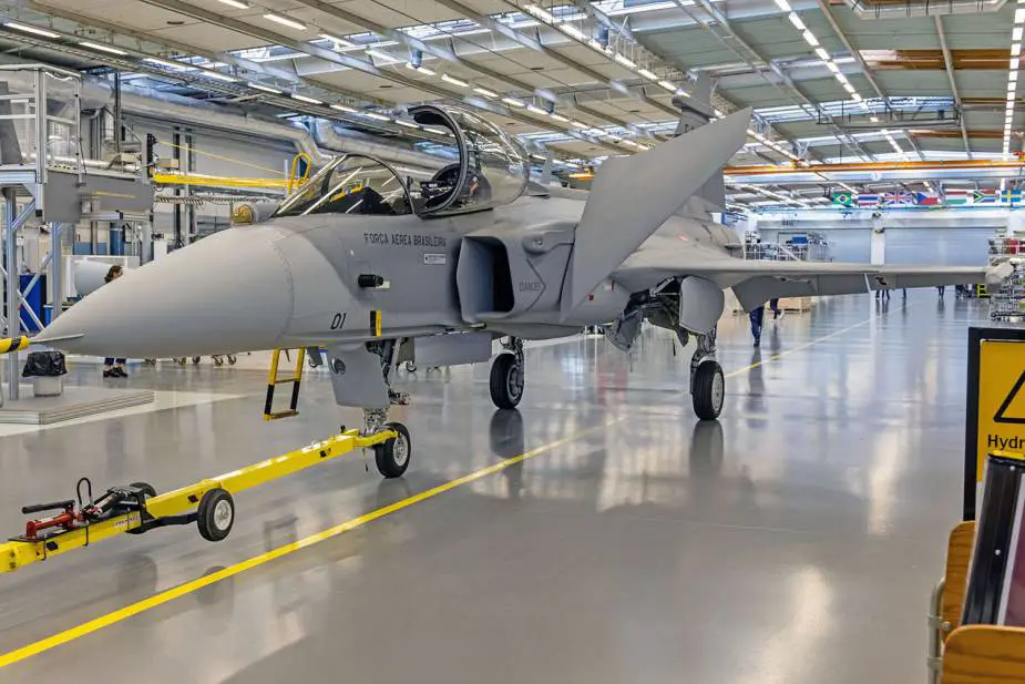 Brazilian and Swedish air forces about to receive first Gripen E fighters