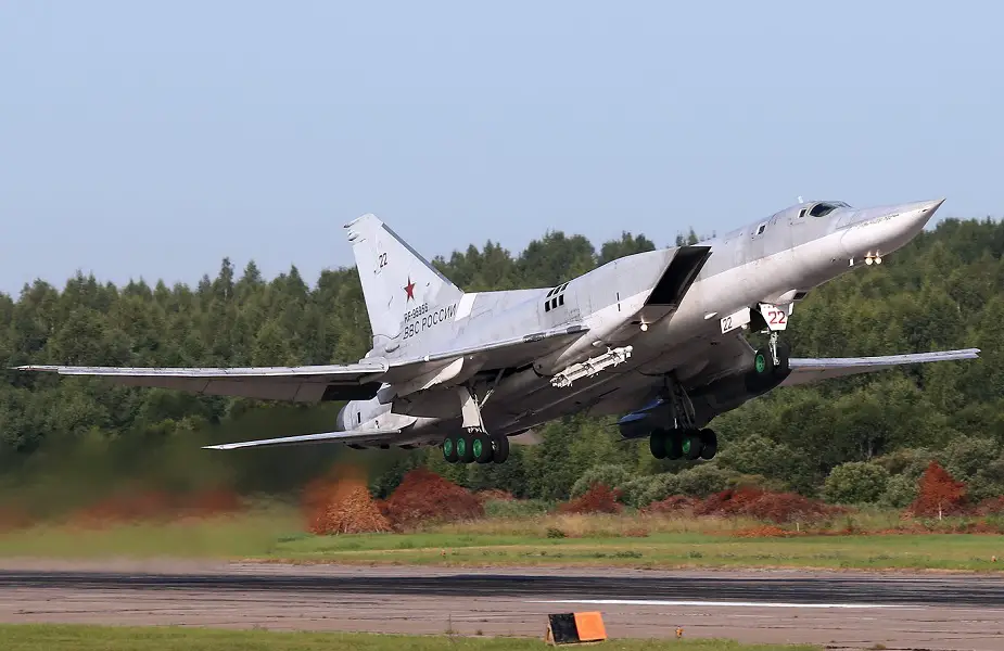 Two Russian Tu 22M3 bombers perform scheduled flight over Black Sea 01