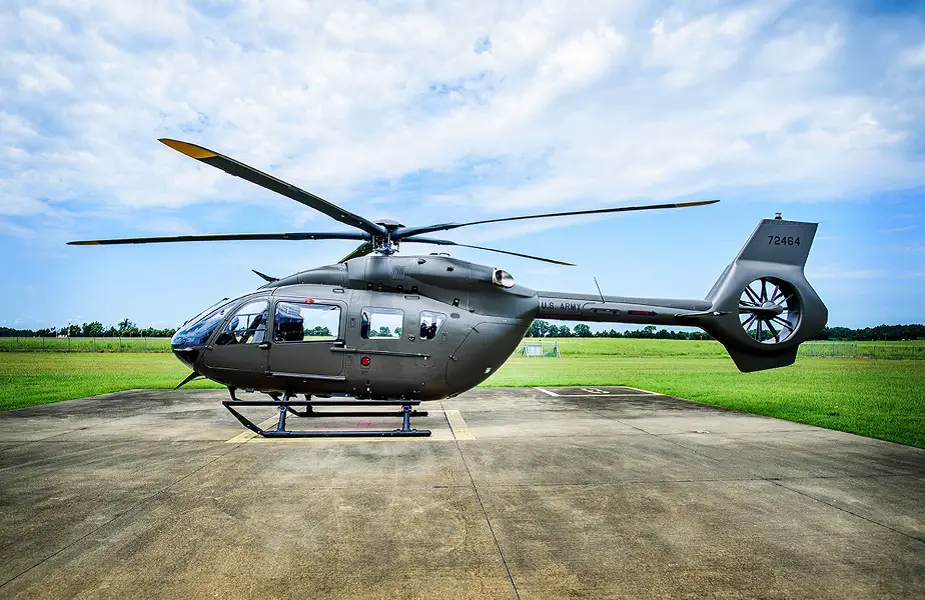 Airbus delivers first UH 72B Lakota helicopter to the U.S. Army National Guard