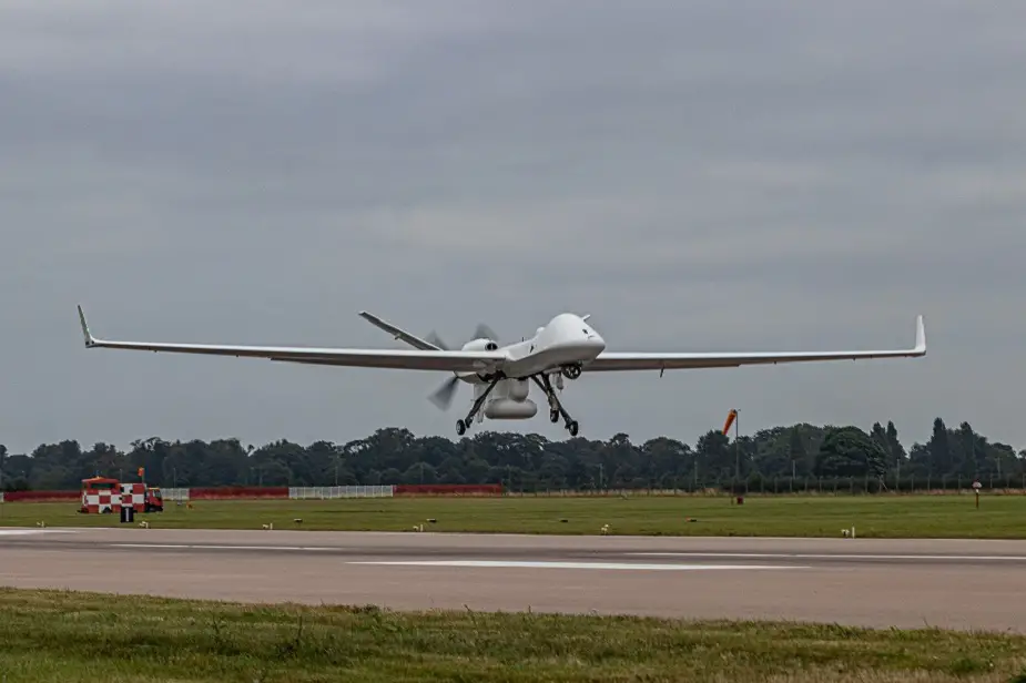 Belgian Air Component familiarizes with SkyGuardian UAS 01
