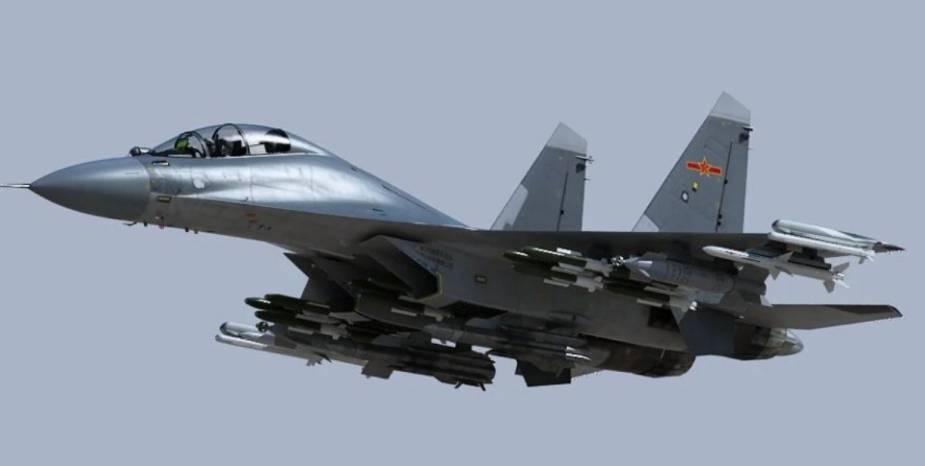 Chinese PLA J 16D electronic warfare jet to fly at Airshow China 2021