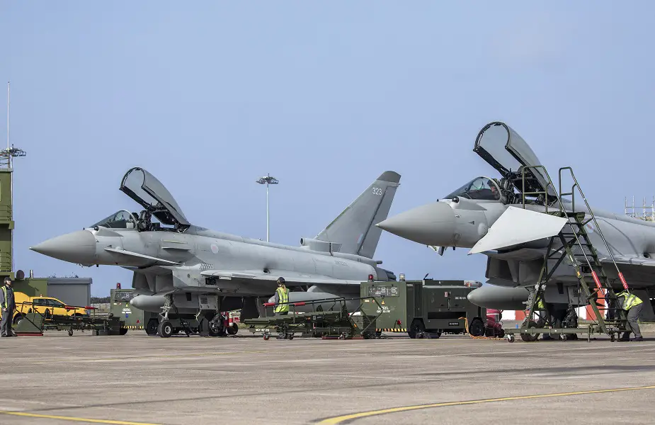 Royal Air Force hands over the NATO enhanced Air Policing mission in Romania to the Royal Canadian Air Force 01