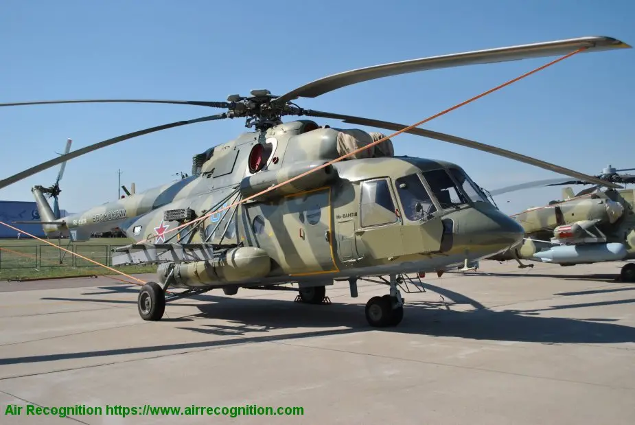 Russia developing EW system based on Mi 8AMTSh helicopter