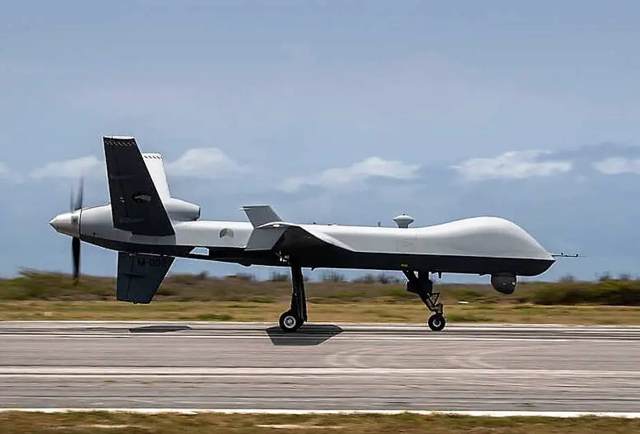 Netherlands Air Force performs first flight of MQ 9 Reaper UAV 1