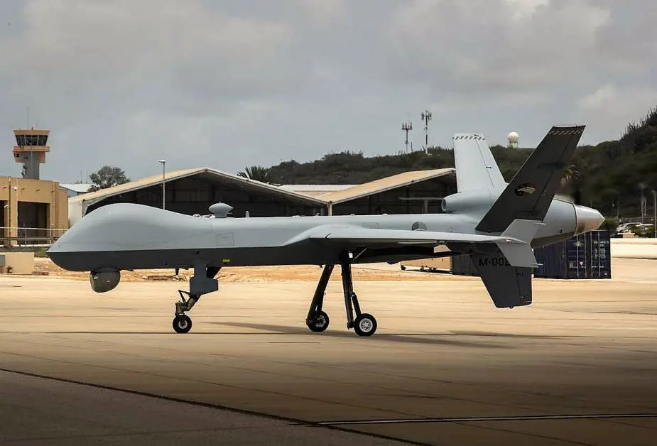 Netherlands Air Force performs first flight of MQ 9 Reaper UAV 3