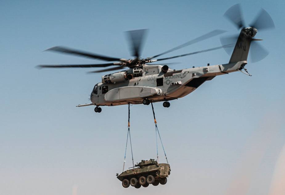 US Marine Corps declares Initial Operational Capability of Sikorsky CH 53K