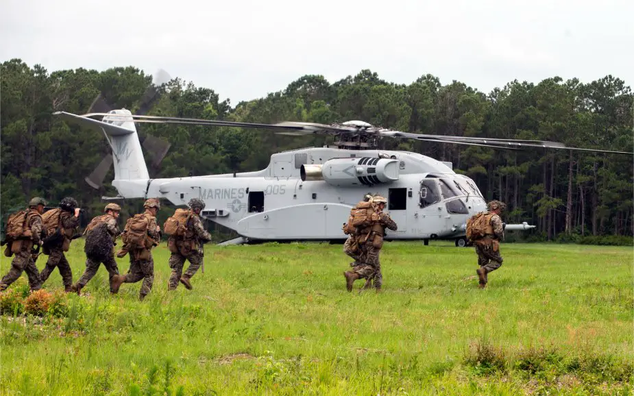 US Marines CH 53K heavy lift helicopter reaches operational test