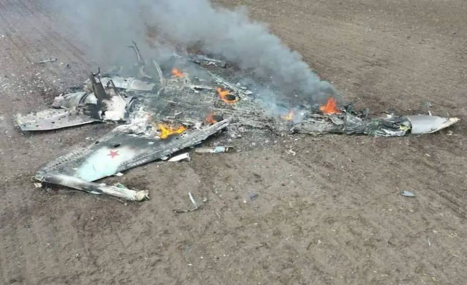 Ukraine air defense shoots down first Russian Air Force Sukhoi Su 35S fighter