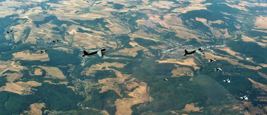An international exercise led by Belgian F 16s 02