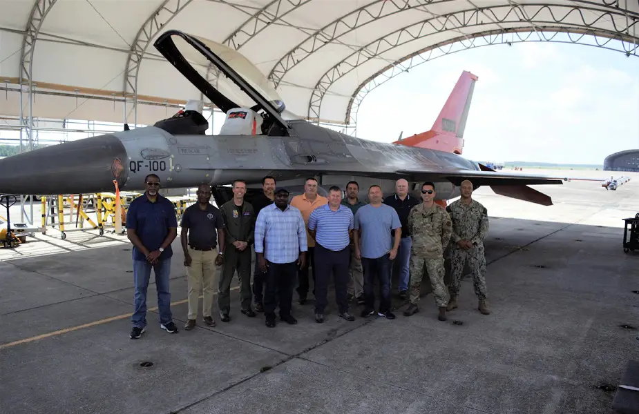 Boeing delivers final QF 16 Zombie Viper full scale aerial target to US Air Force 01