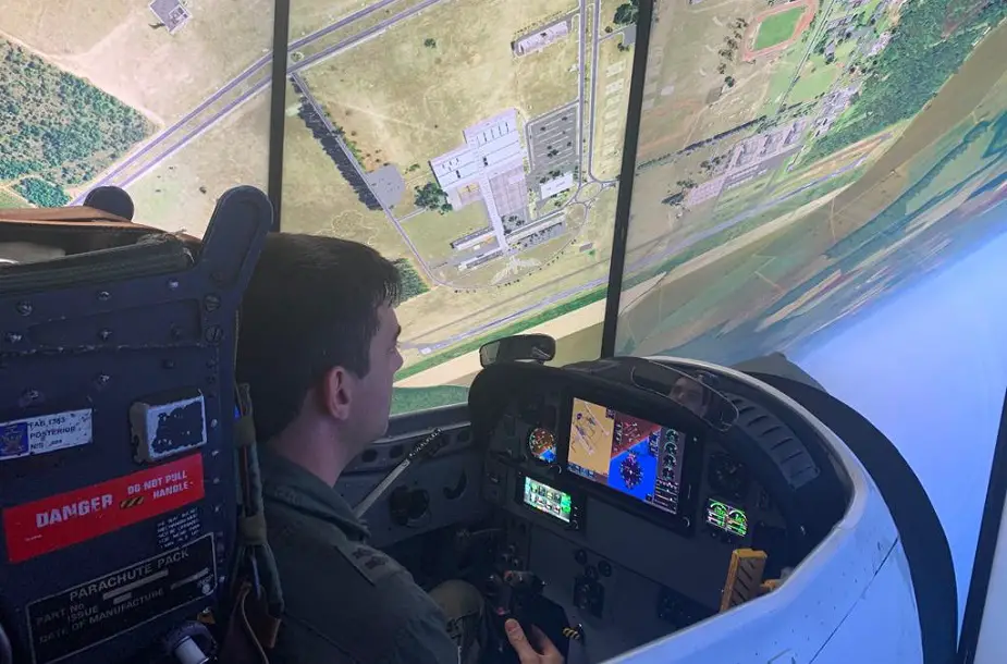 Brazil AFA inaugurates T 4000 simulator for the instruction of Aviator Cadets 01