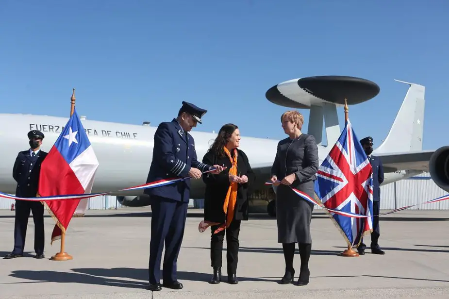 Chile receives Boeing E 3D Sentry aircraft 01