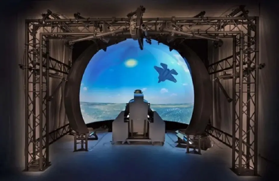 Laser phosphor projector from Belgian company Barco selected for USAF Joint Simulation Environment program 01