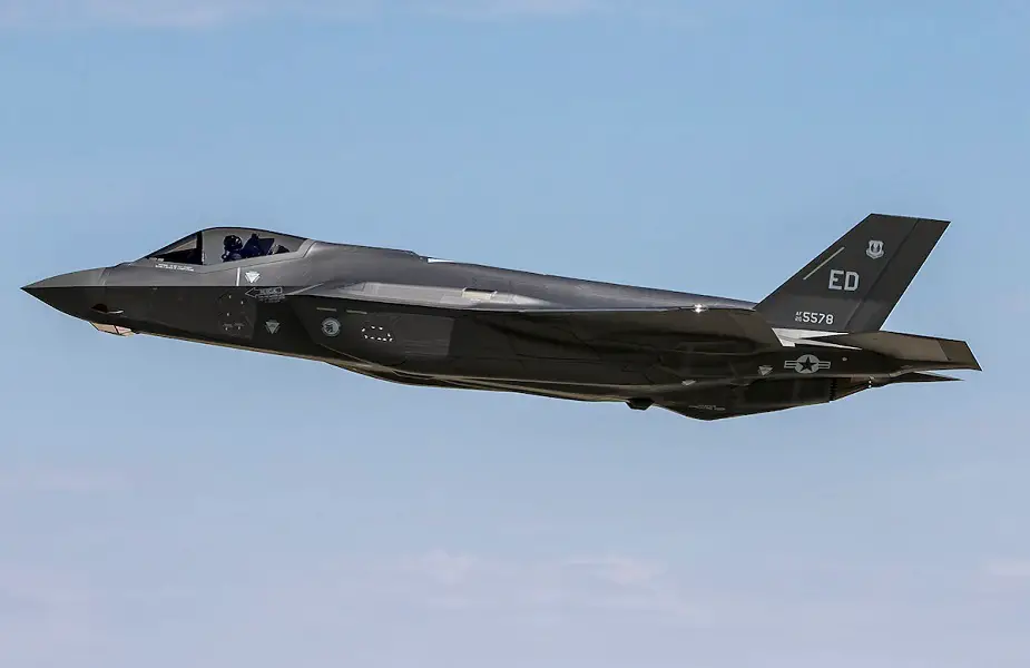 US 461st Flight Test Squadron receives brand new F 35A