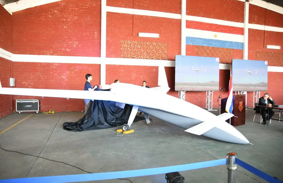 Aerovehicles Paraguay unveils Berkut UAV 01