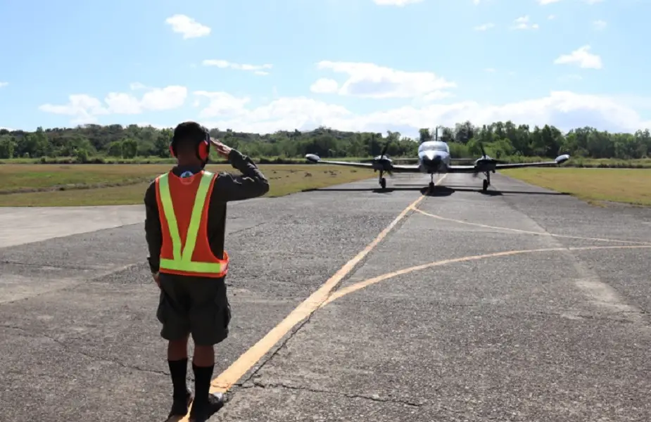 Philippine Army welcomes back the return of Cessna 421B Golden Eagle 01
