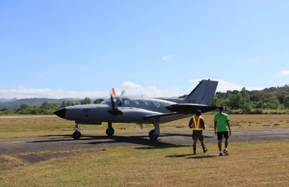 Philippine Army welcomes back the return of Cessna 421B Golden Eagle 02