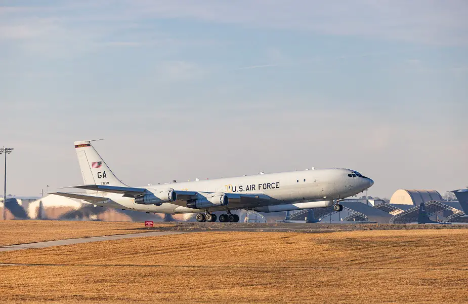 US Air National Guard retires first of 16 E 8C JSTARS aircraft 01