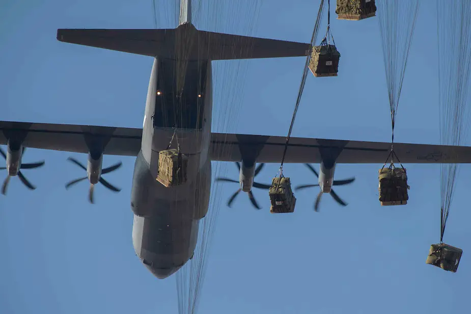 US and Japan test interoperability during jump and cargo drop exercise 03