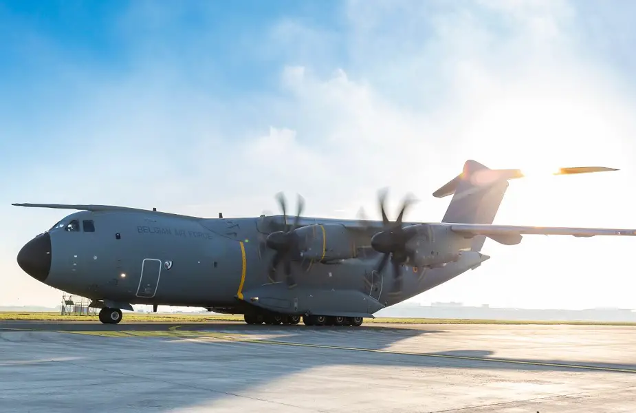 Belgium receives its sixth Airbus A400M 01