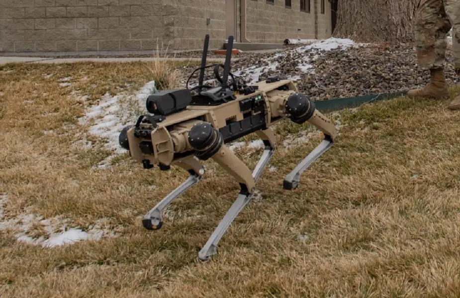 Mountain Home US Air Force Base adds Robodog to Security Forces 01
