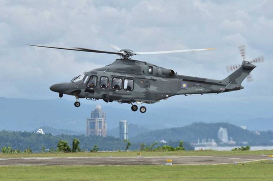 Malaysian Navy receives third AW139 naval helicopters and activates new Squadron 503