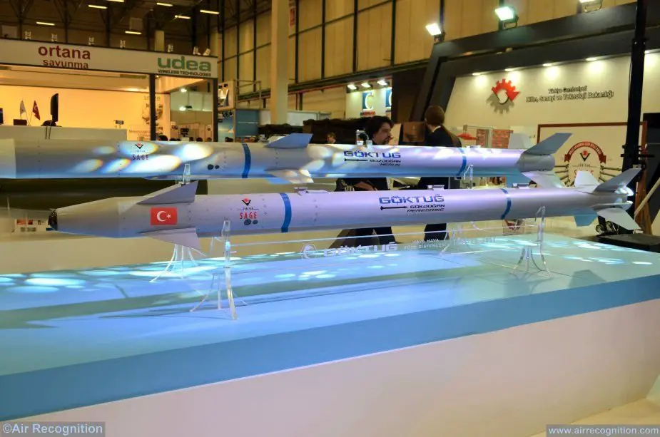 Turkey successfully tests its future air to air missile Gokdogan
