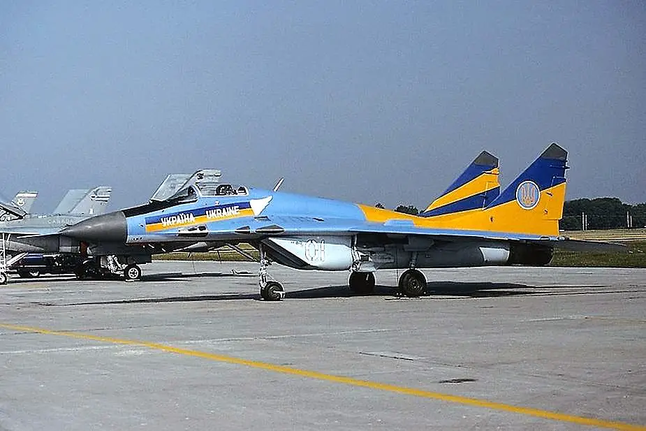 Ukrainian Air Force sending MiG 29 of its defunct Falcon aerobatic team into combat