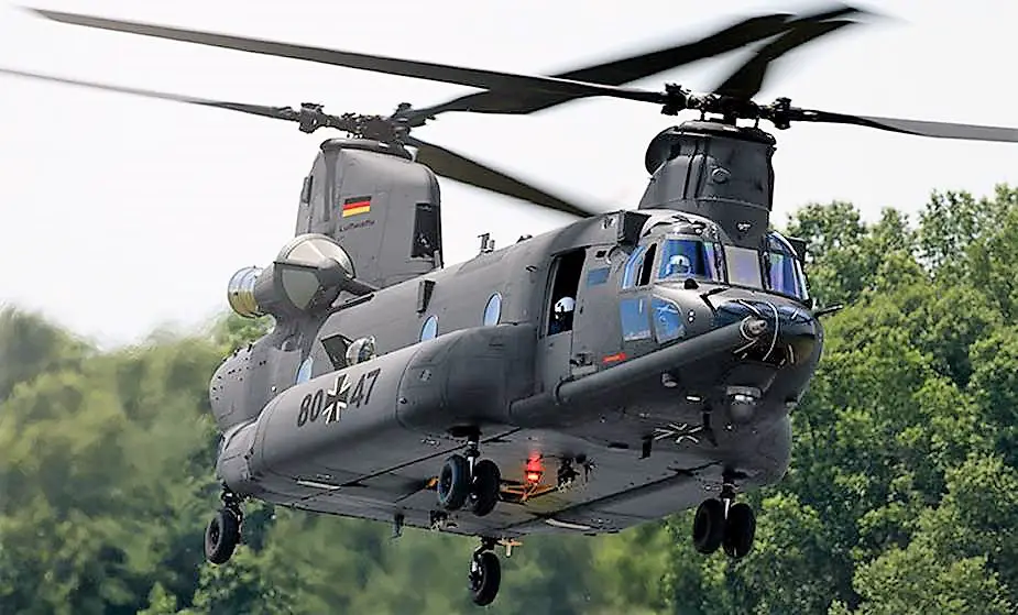 Boeing and Airbus Helicopters sign strategic H 47 Chinook partnership to support German Army STH requirements
