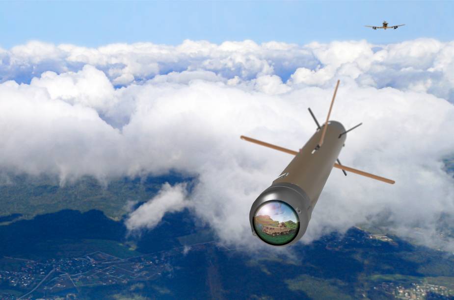 Rafael unveils AeroSpike Stand Off Precision Guided Missile 1