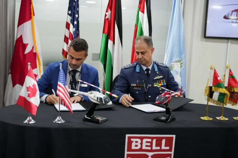 SOFEX 2022 Jordanian Air Force orders Bell 505 helicopters for training 1