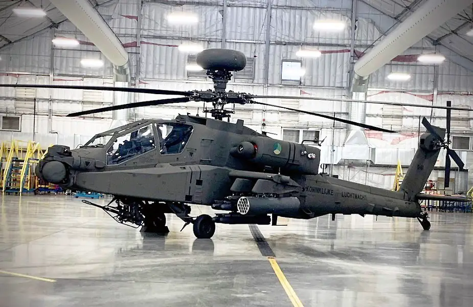 Boeing delivers first upgraded AH 64E Apache to Royal Netherlands Air Force 01