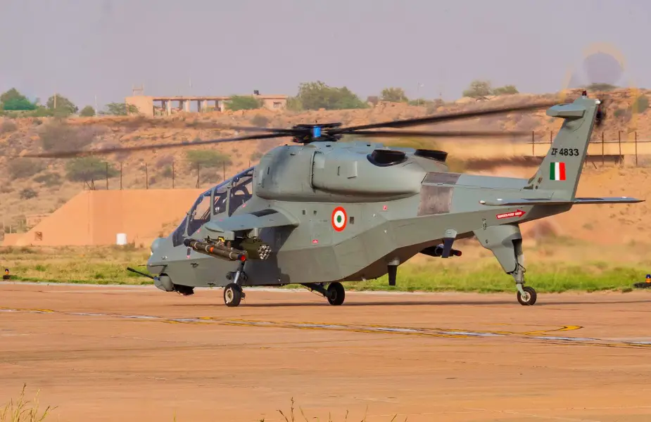 Indian Air Force inducts first four Light Combat Helicopters LCH 02