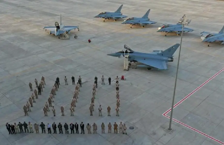 Kuwait Air Force Kuwait receives two more Eurofighter Typhoon 01