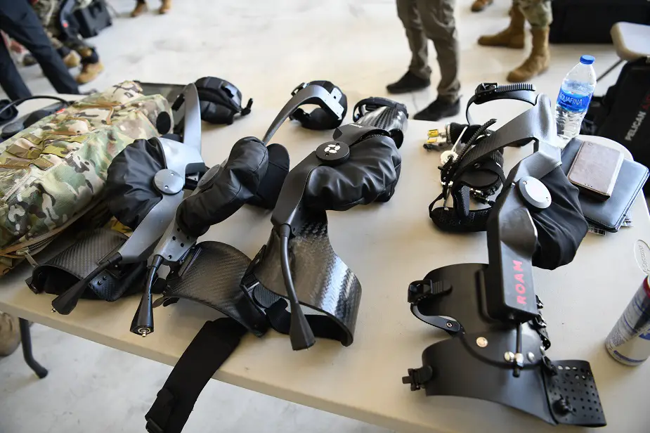 US Air Force examines the use of exoskeleton for moving cargo 03