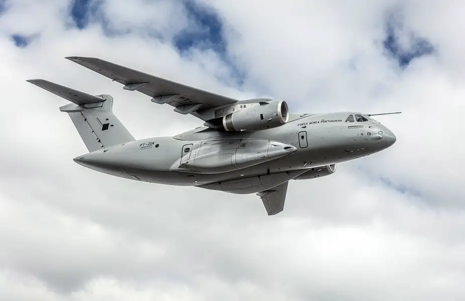 Embraer advances in the KC 390 test campaign for the Portuguese Air Force 02