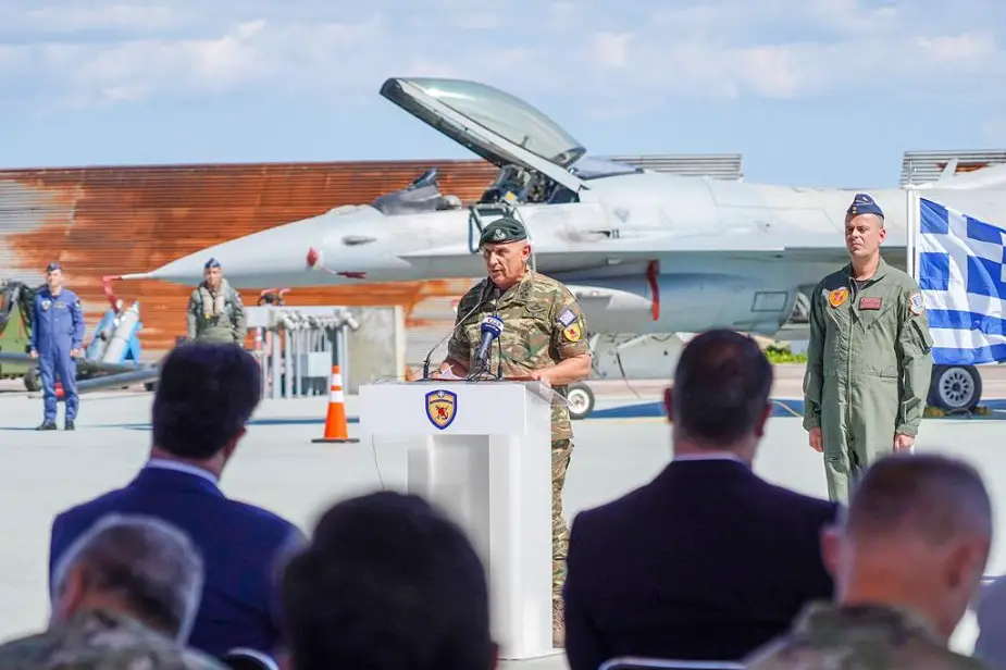 Hellenic Air Force receives first two F 16 Viper fighter jets 01