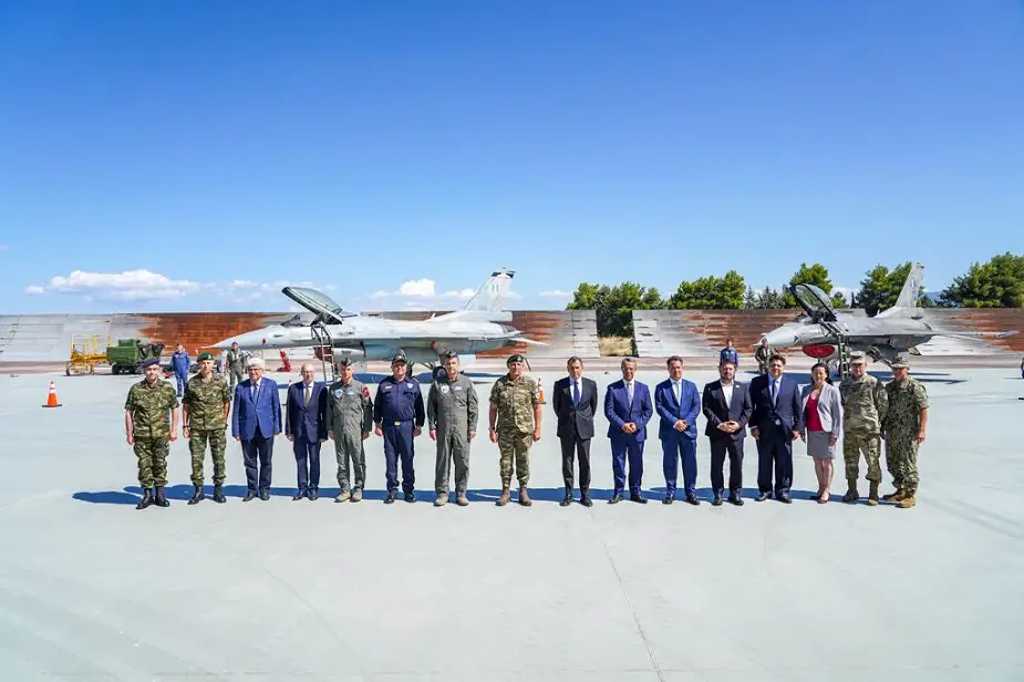 Hellenic Air Force receives first two F 16 Viper fighter jets 02