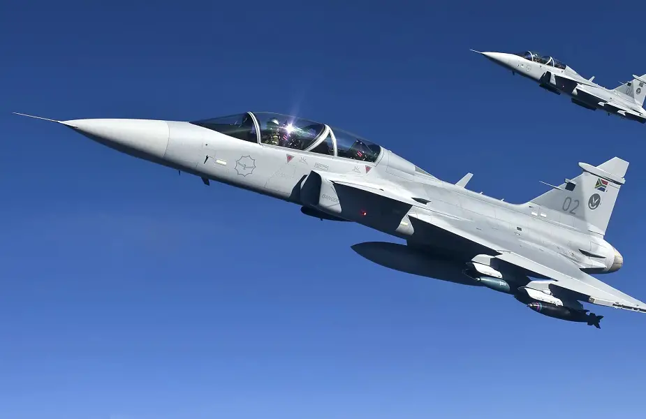 Saab receives service and maintenance order for South African Gripens 01