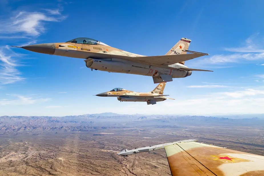 Top Aces Wins Contract to Train USAF with F 16 Advanced Aggressor Fighter Fleet