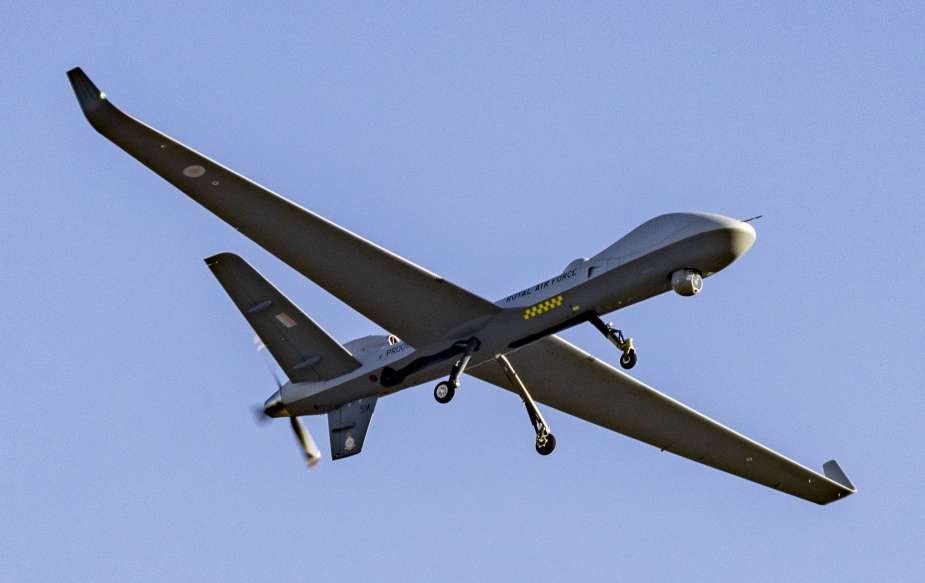 RAF GA ASI MQ 9B Protector RG Mk1 RPAS flies in the UK for the first time 1