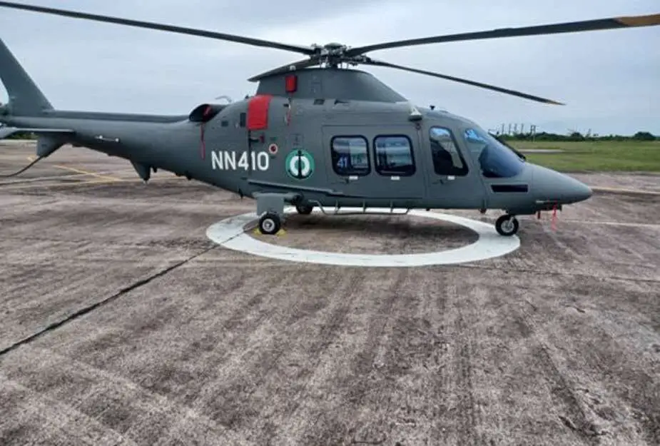 Nigerian Navy to induct second of three italian Leonardo AW109 SP GrandNew Helicopters 925 001