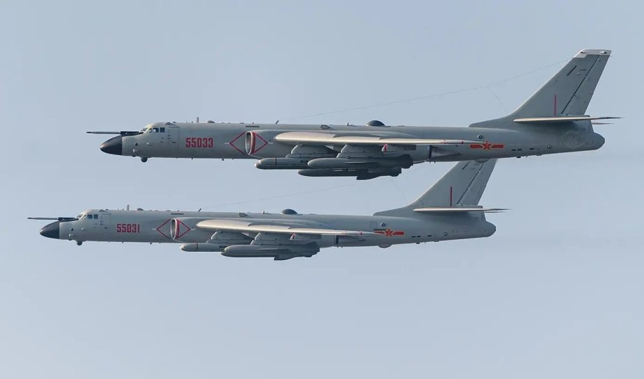 Chinas Aggressive Military Maneuvers Chinese warplanes flying over Taiwan 925