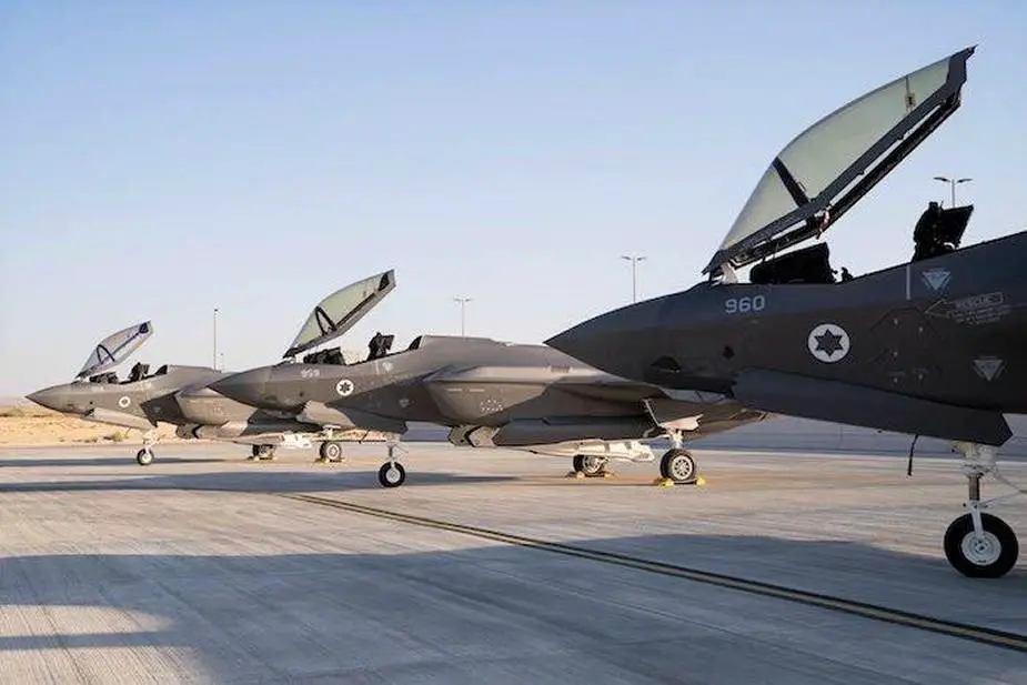 Israel Air Force receives three more F 35A Lighnting II fighter Jets