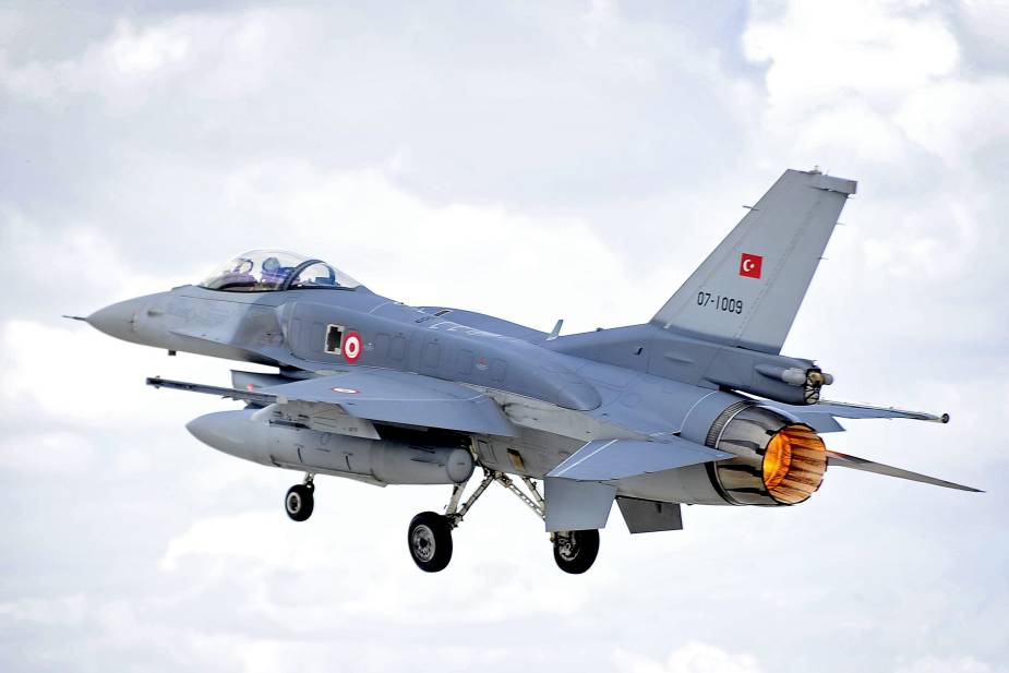 Turkish Air Force to get all F 16CD fighters modernized by 2025