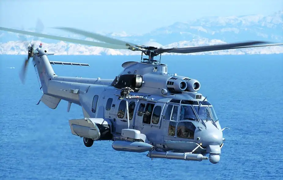 Airbus Helicopters conducts qualification campaign for Nexter 20mm pod on H225M Caracal helicopter